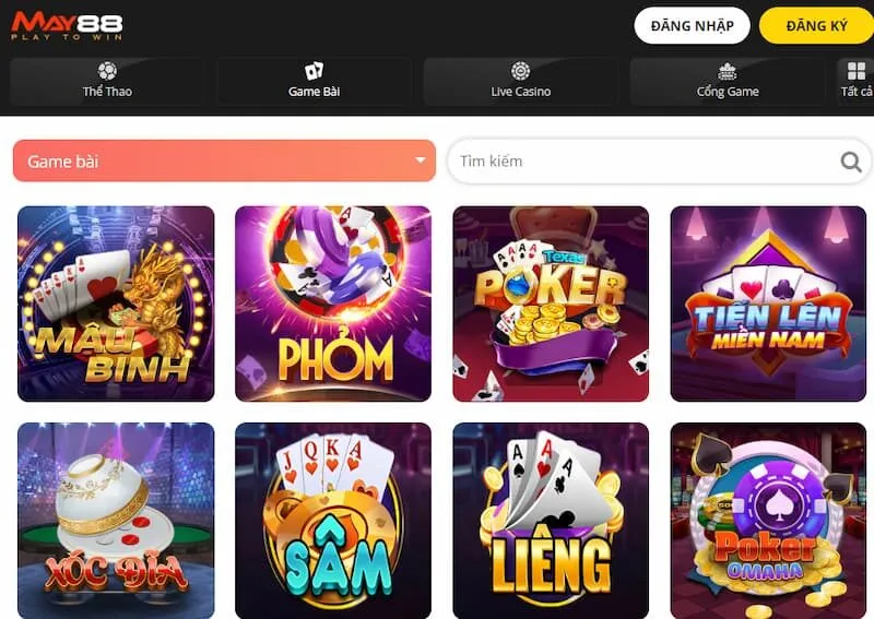 Đa dạng game chất lượng