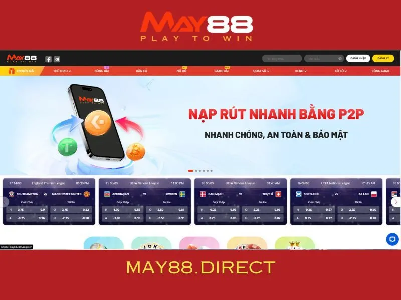 Nhà cái May88 cá cược thể thao online hàng đầu 2024 Nhà cái May88 cá cược thể thao online hàng đầu 2024