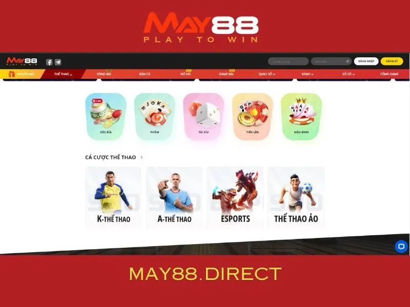May88 mang đến trải nghiệm cá cược dễ dàng May88 mang đến trải nghiệm cá cược dễ dàng